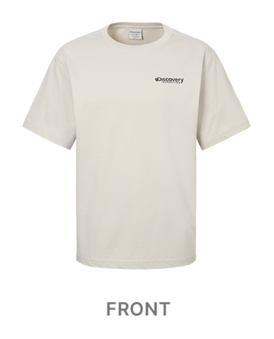 韓國 Discovery Fresh Event Washing Outdoor Frame Graphic Short Sleeve T-Shirt凉爽防晒面料【DY036】
