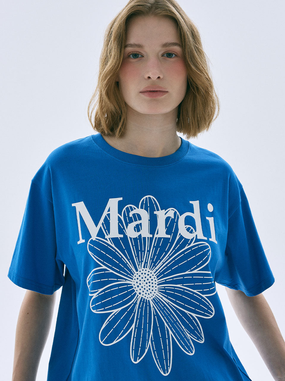 韓國 Mardi Mercredi TSHIRT FLOWERMARDI【MM032】
