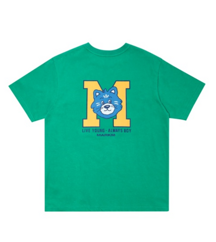 韓國 Markm Women's Cat M Print T-Shirt【MA189】
