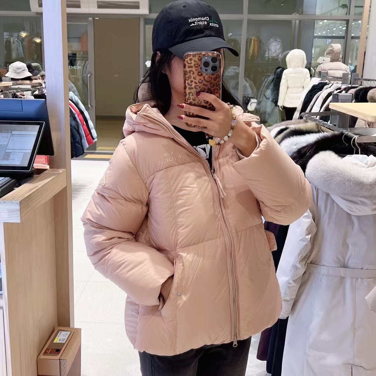 韓國 Eider ADD ON Women's Mid-Down Jacket【ER076】