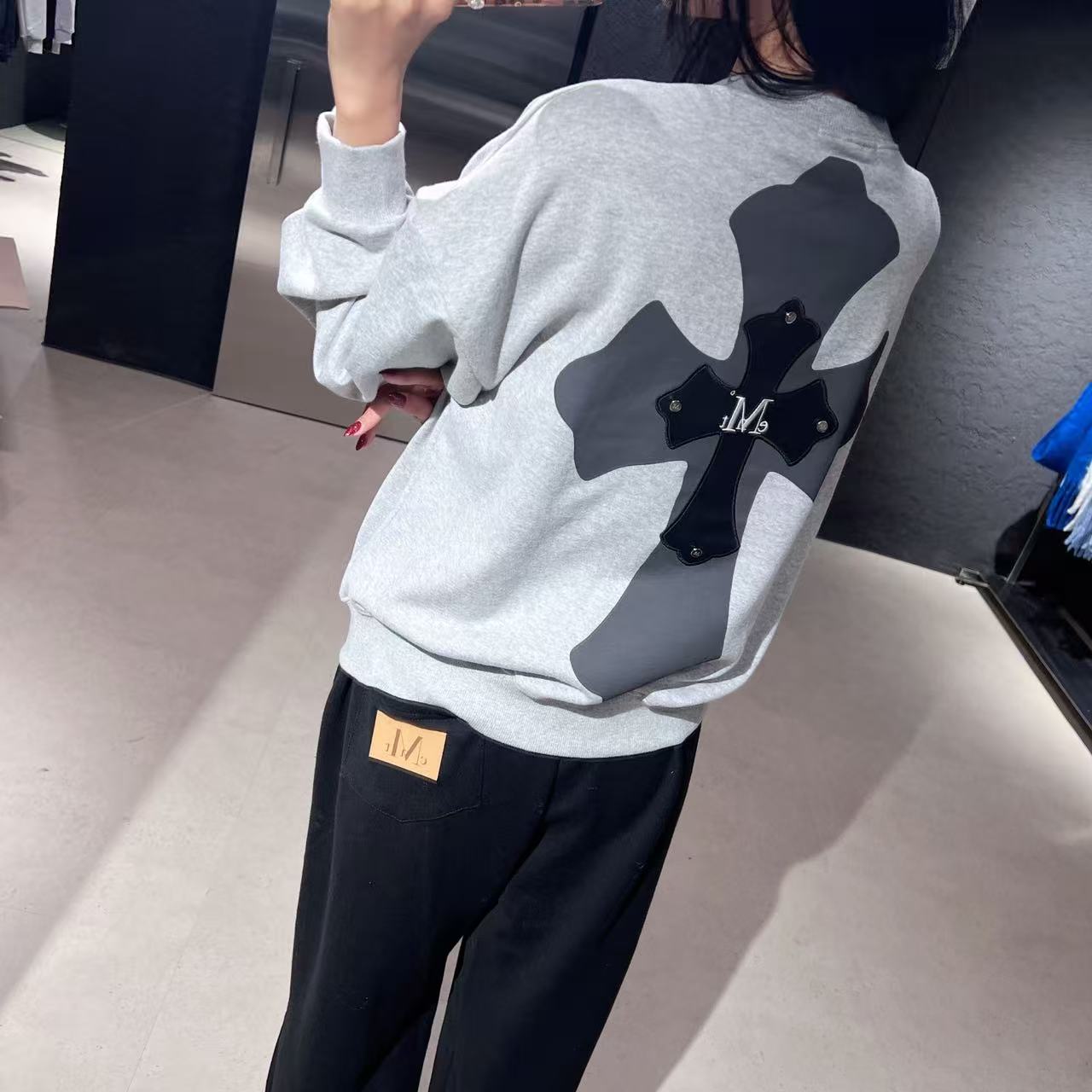 韓國 Mucent Noxen Back Cross Leather Patch Mtm【MU146】