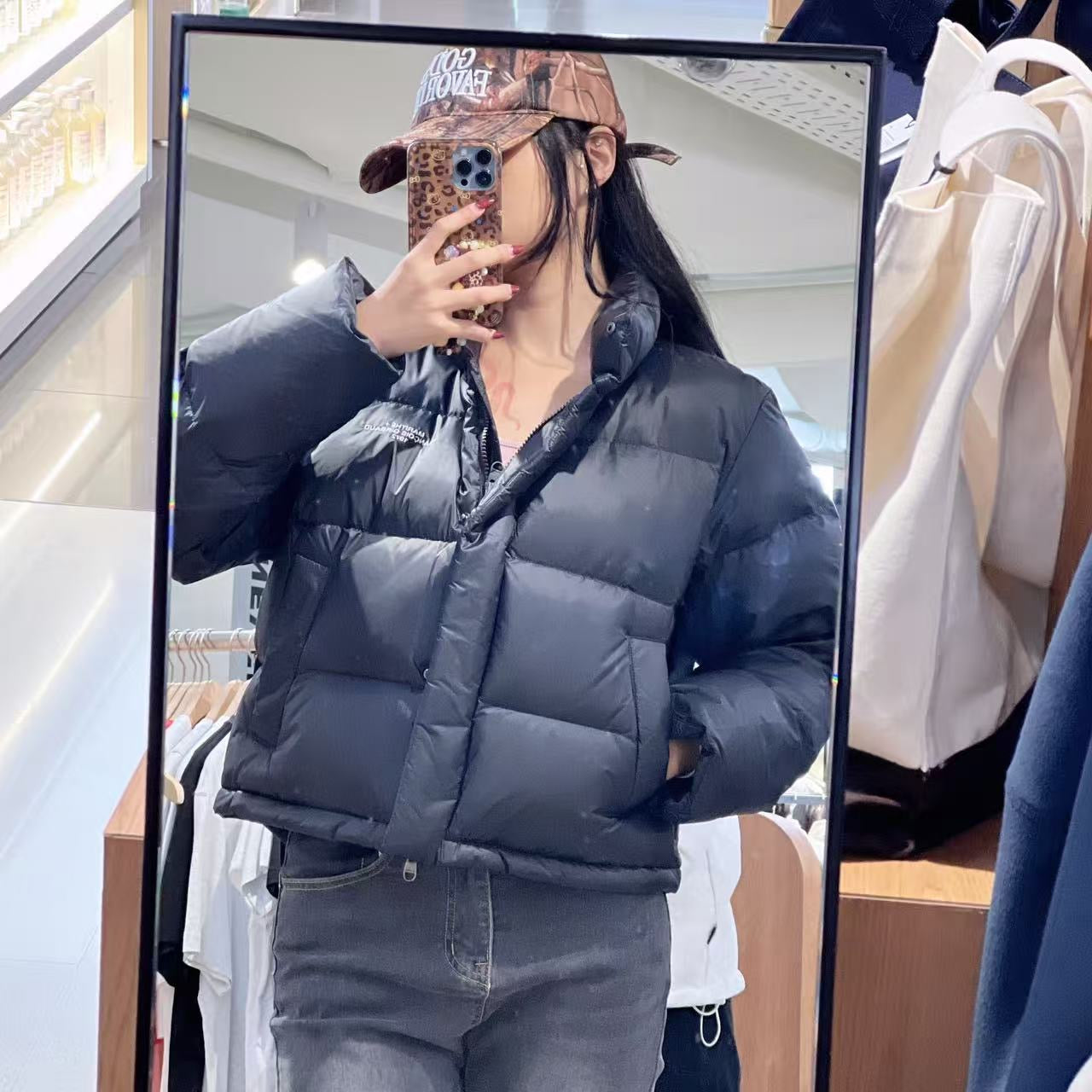 韓國 Marithe Francois Girbaud W Basic Crop Down Jacket (鴨絨)【MF759】