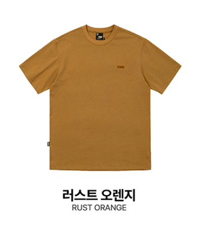 韓國 FCMM Relaxed fit crewneck T-shirt【FM007】