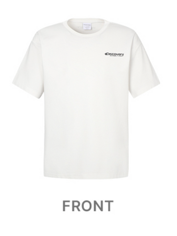 韓國 Discovery Fresh Event Washing Outdoor Scene Back Graphic Short Sleeve T-Shirt【DY038】
