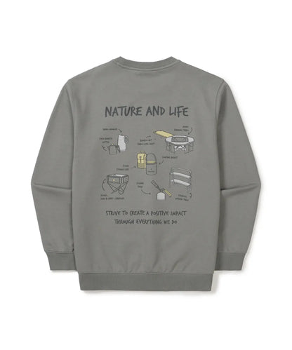 韓國 Snowpeak Gear Graphic Sweatshirt【SN091】