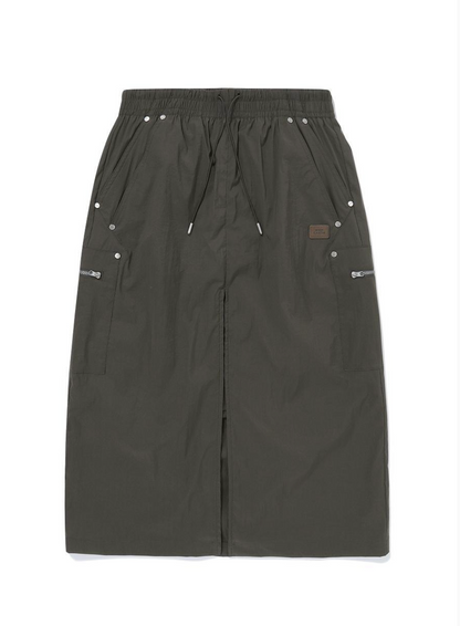 韓國 BBC W Layered Front Slit Skirt【BC123】