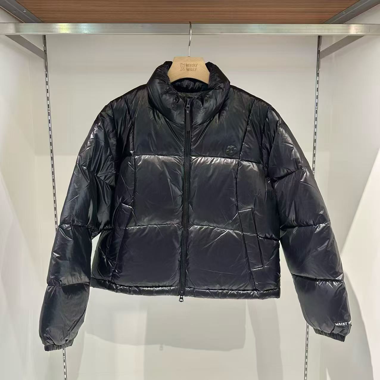 韓國 Wacky Willy Women's Duckie Glossy Down Short Puffer【WW096】