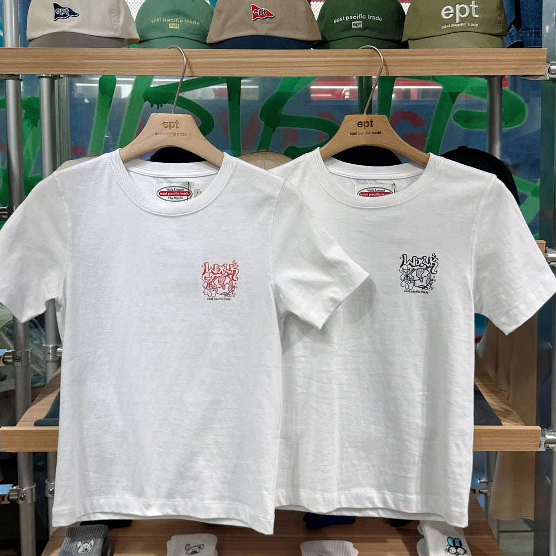 韓國 EPT Walk Around The Word T-shirts【EP044】