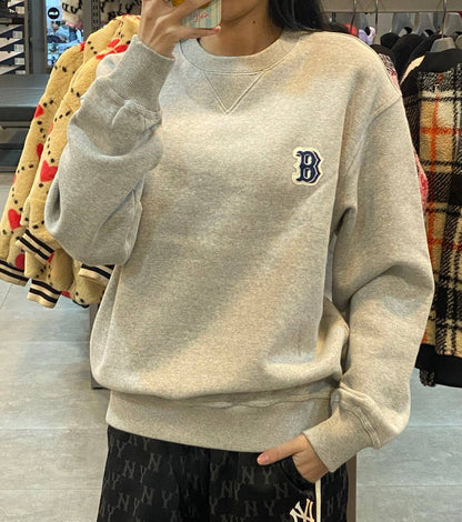 韓國 MLB Basic Small Logo Fleece Mega Overfit 【MB025】 - STT Mall HK 靚太網購