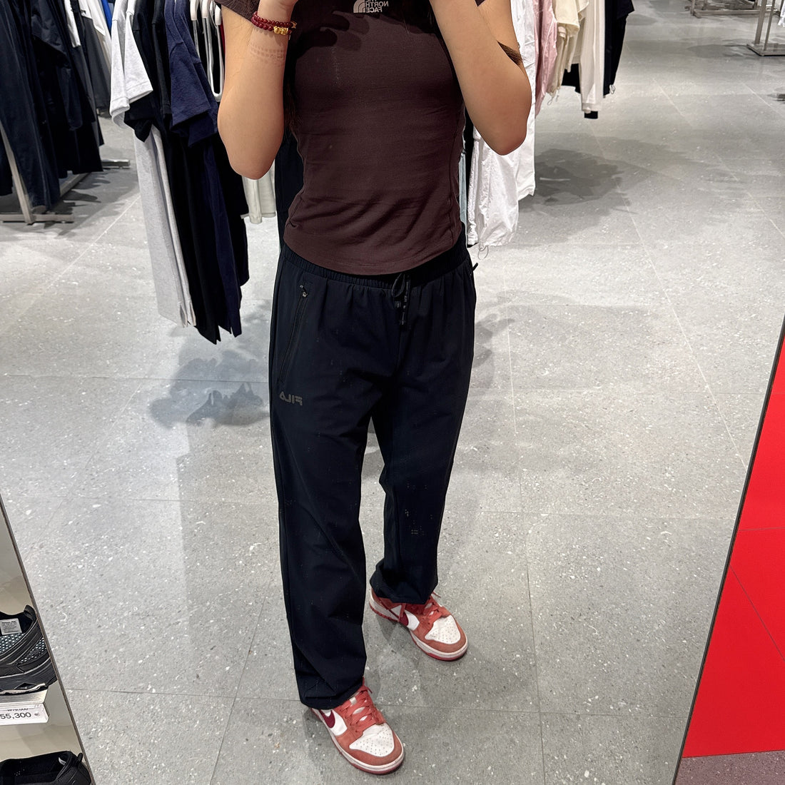 韓國 FILA Unisex Cool Stretch Regular Fit Training Pants【FA342】
