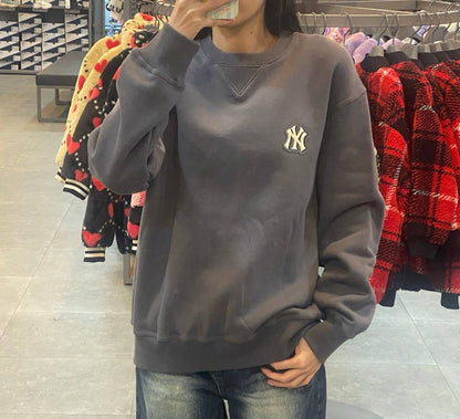 韓國 MLB Basic Small Logo Fleece Mega Overfit 【MB025】 - STT Mall HK 靚太網購