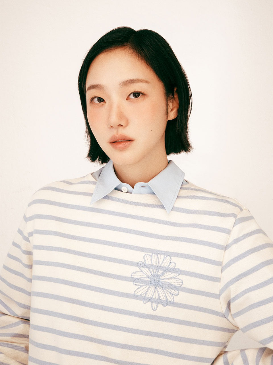 韓國 Mardi Mercredi Tshirt Long Sleeve Stripe【MM262】