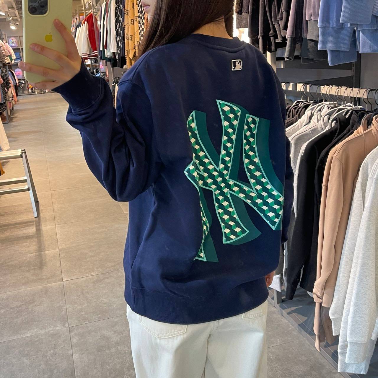 韓國 MLB Cube Monogram Big Logo Overfit 【MB037】 - STT Mall HK 靚太網購