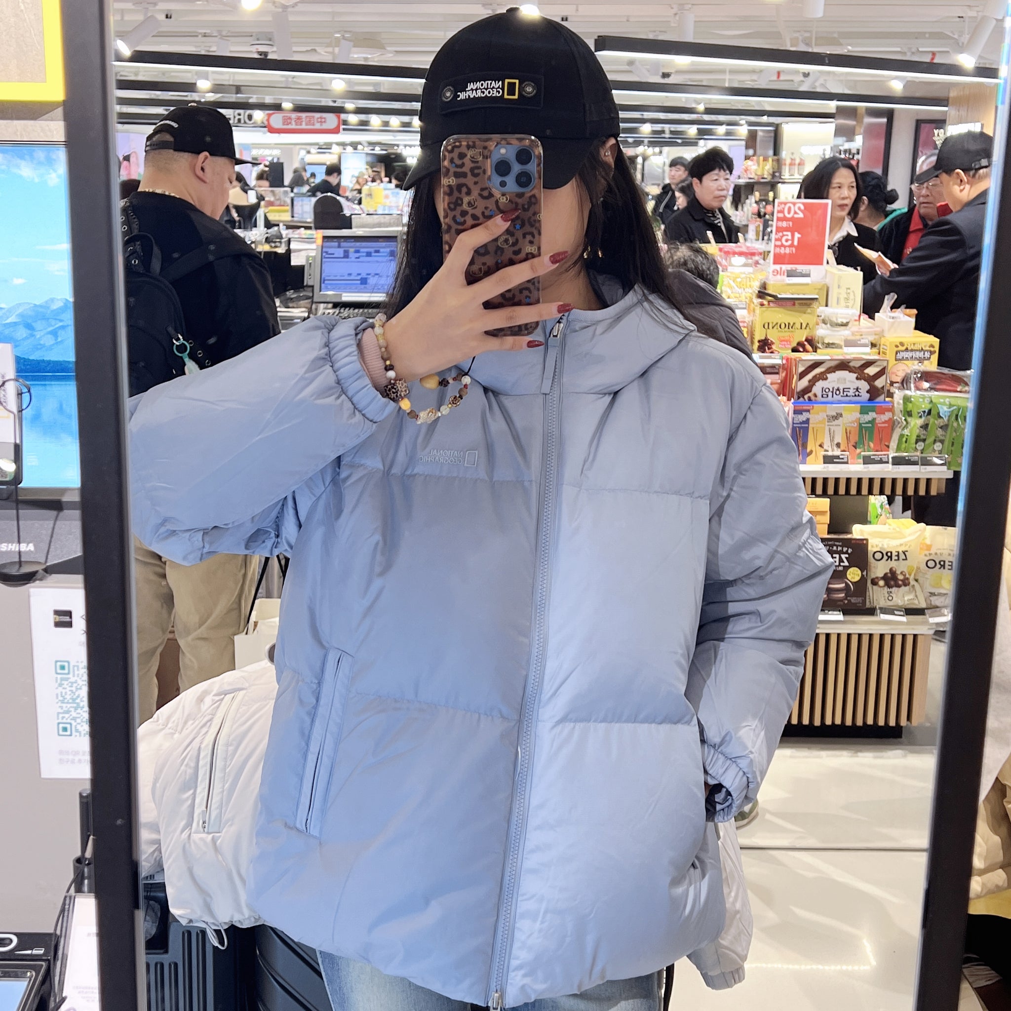 韓國 National Geographic Women's Aira Hoodie Goose Down Jumper (鵝絨)【NG143】
