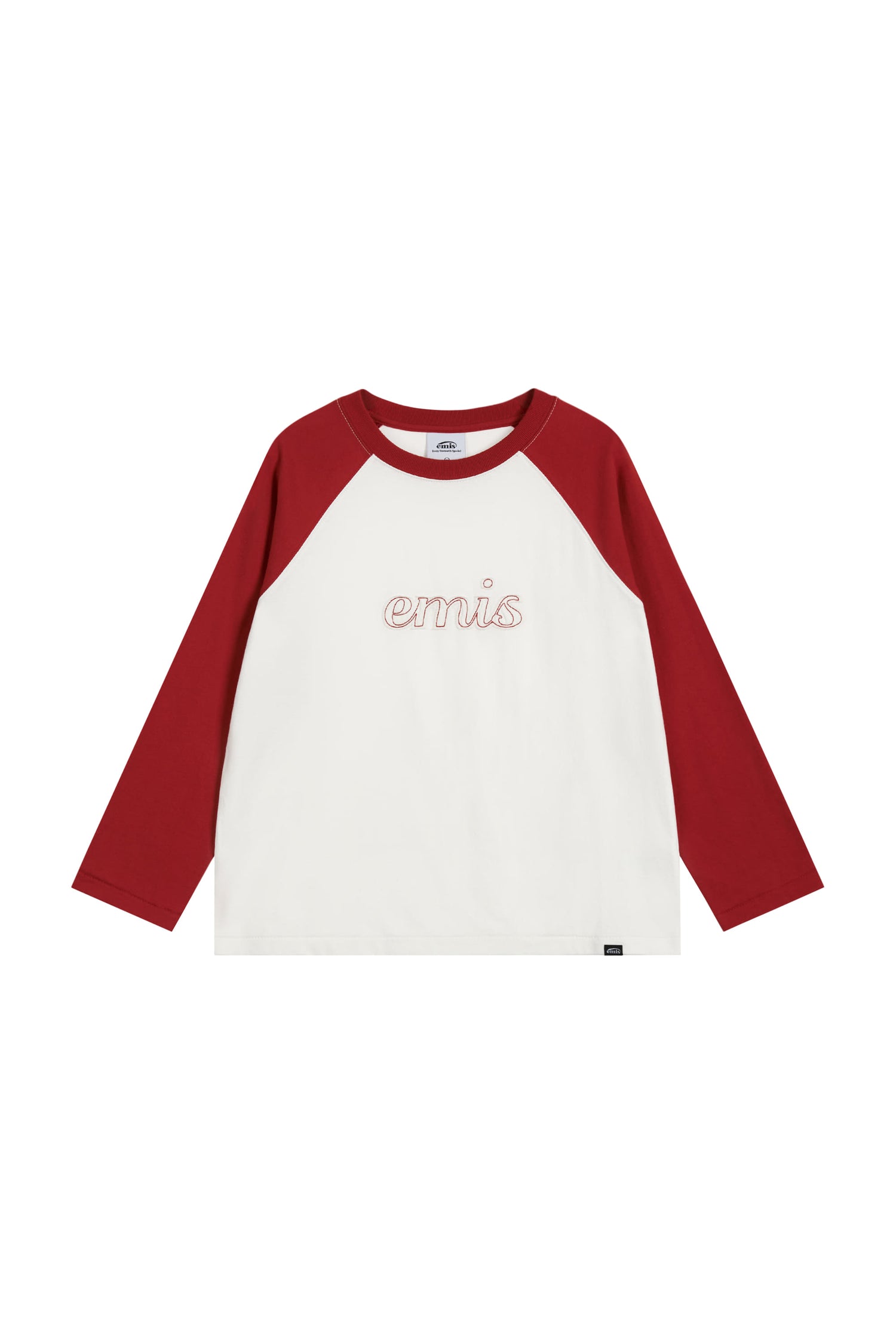 韓國 EMIS W 3/4 Sleeve Raglan T-Shirt【ES088】