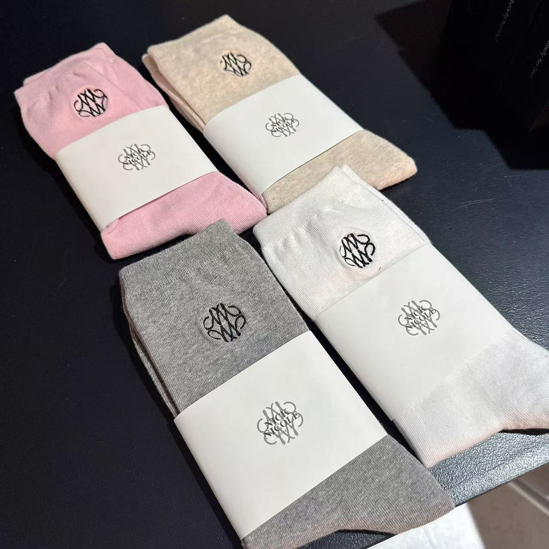 韓國 Nick Nicole LOGO SOCKS【NN190】