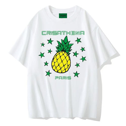 Crisathena Pineapple T-shirt【SM197】