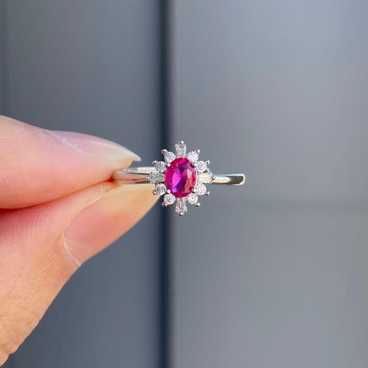 日本直送 輕奢烈焰紅寶石套裝【JS359】