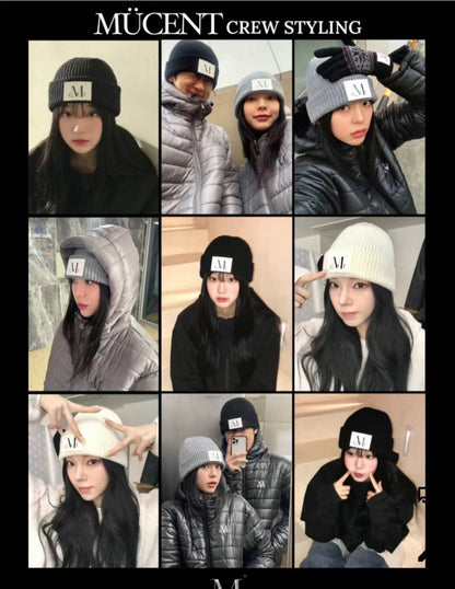 韓國 Mucent Unisex Boot Long Knit Beanie【MU157】