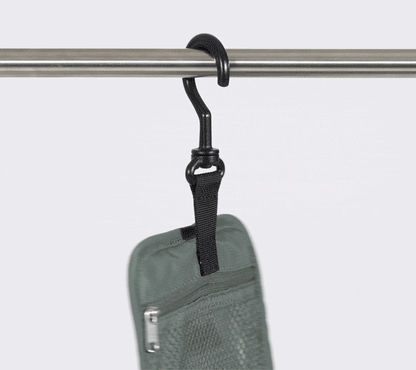 韓國 Branden 可擴展三層折疊掛式旅行洗漱收納袋【SM339】