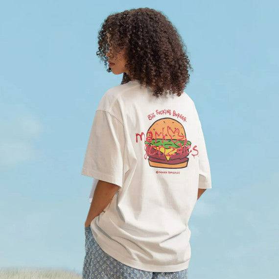 韓國 Mark Gonzales No.18 Hamburger Graphic Tee - STT Mall HK 靚太網購