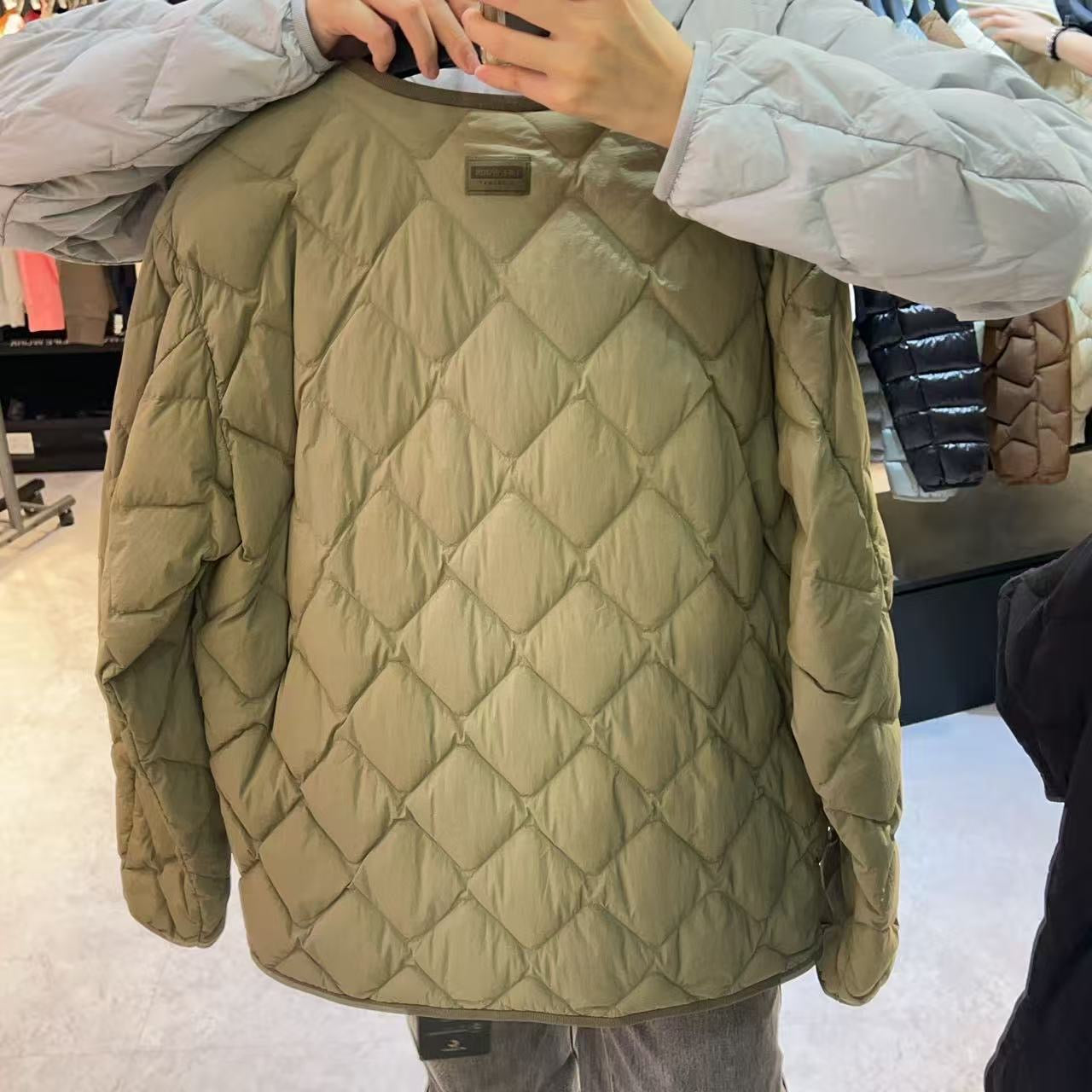 韓國 LifeWork Lite Diamond Quilted Down Jumper (鴨絨)【LW023】