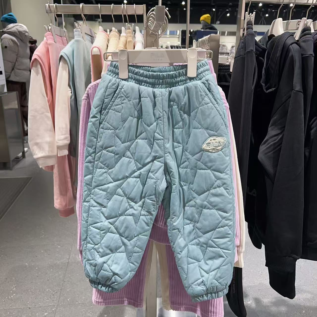 韓國 FILA Kids TOD Stella Quilted Pants【FA064】