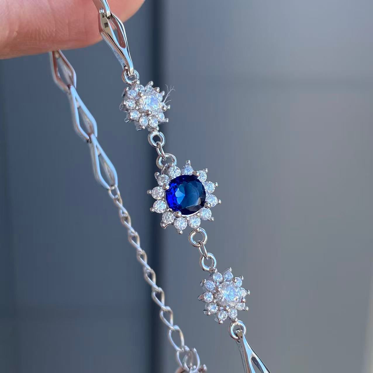 日本直送 藍寶石手鍊【JS348】