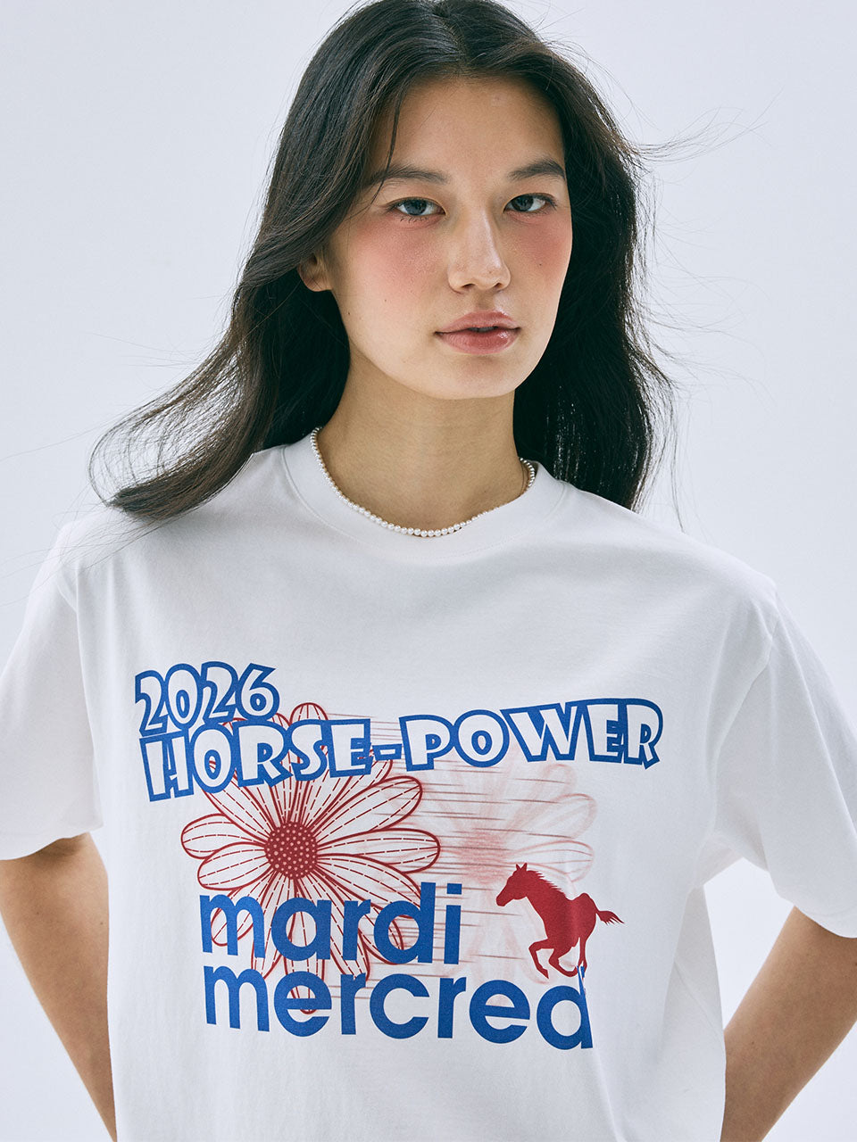 韓國 Mardi Mercredi Tshirt 2026 Horse-Power【MM263】