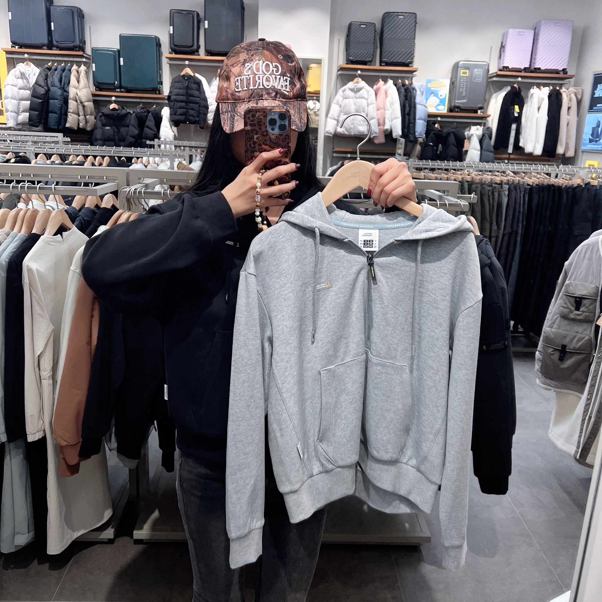 韓國 National Geographic Women's Aporia Training Hoodie【NG225】