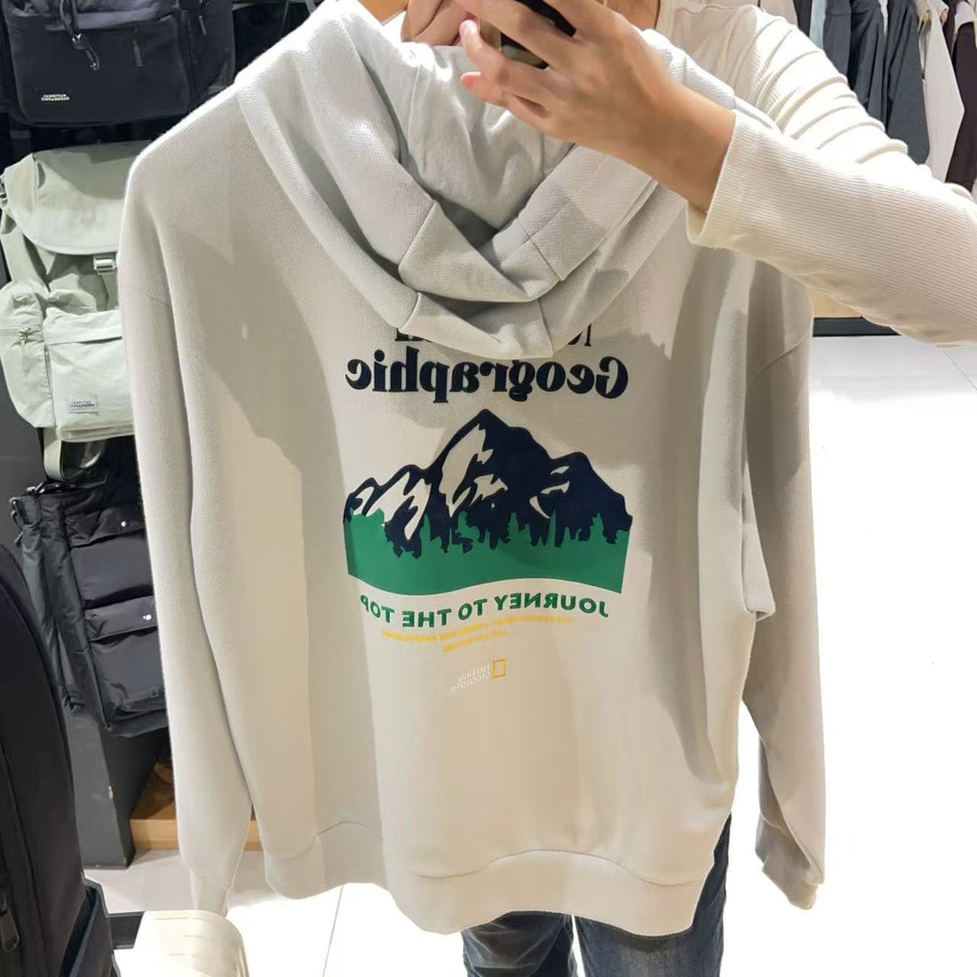 韓國 National Geographic Concept Graphic Hoodie【NG294】