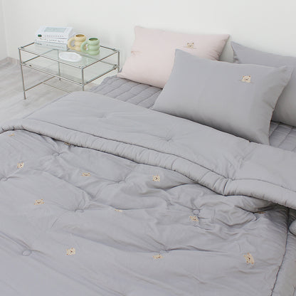 韓國 刺繡表情小熊莫代爾【SM412】