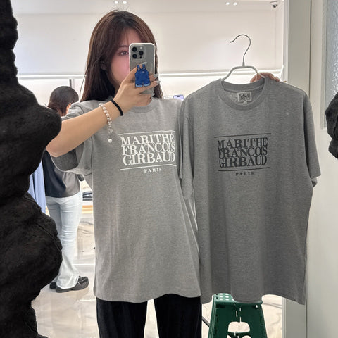 韓國 Marithe Francois Girbaud UNISEX T-SHIRTS (獨家款)【MF547】