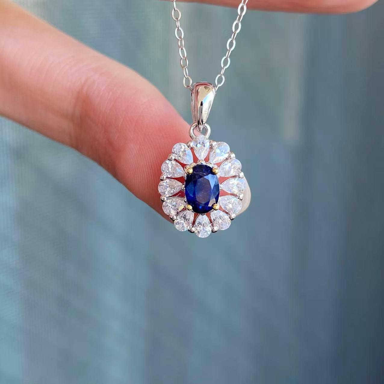 日本直送 藍寶石閃石項鍊【JS353】