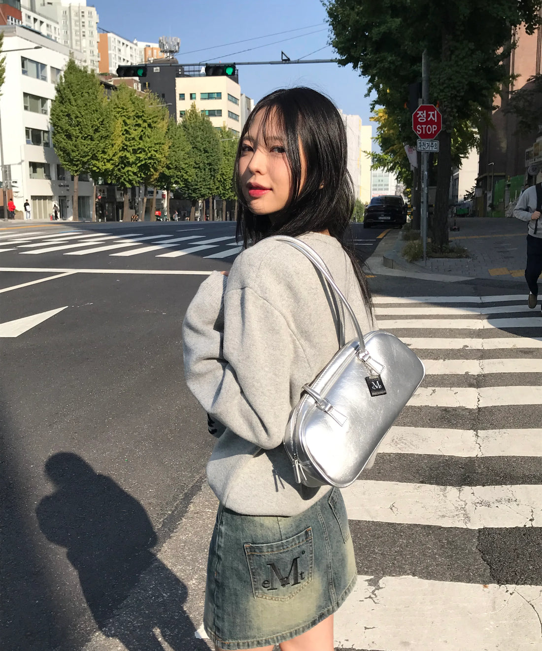 韓國 Mucent Roma Crack Keyring Bowling Bag【MU004】