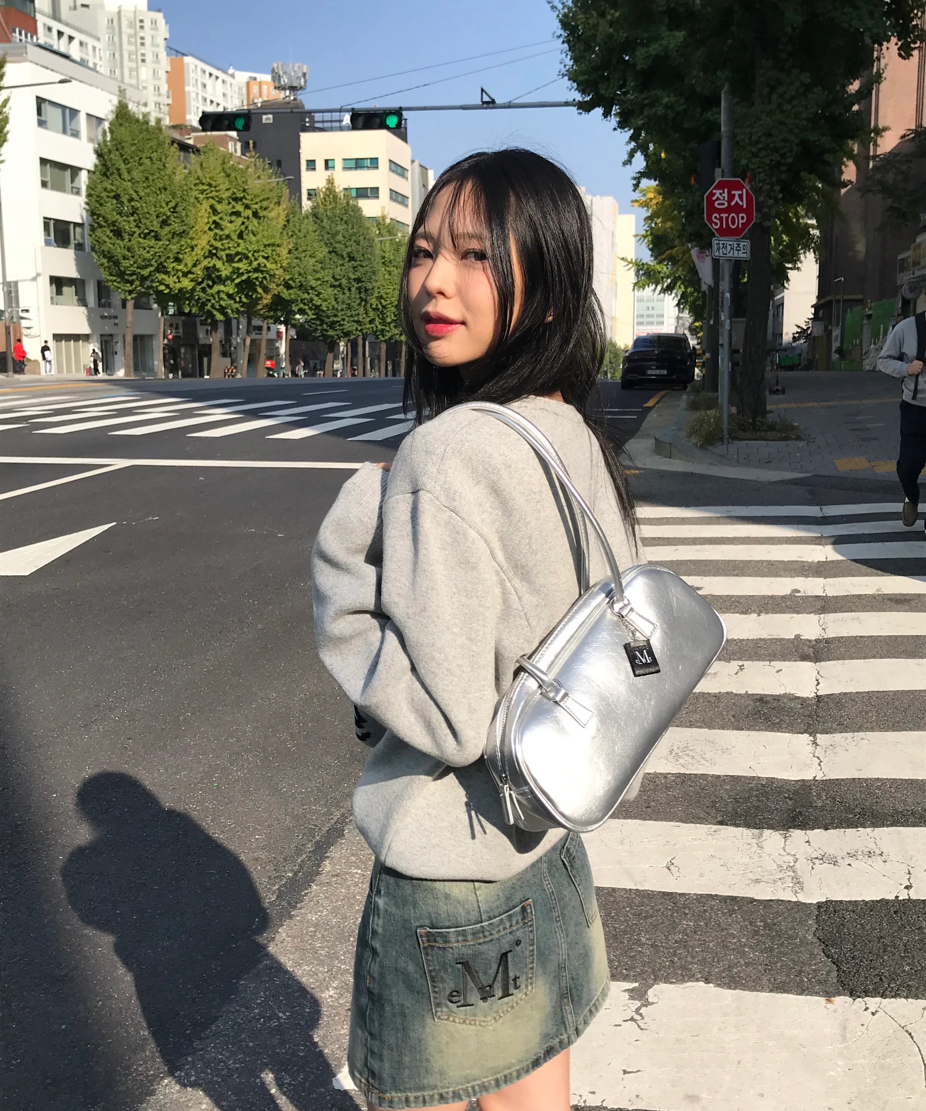韓國 Mucent Roma Crack Keyring Bowling Bag【MU004】
