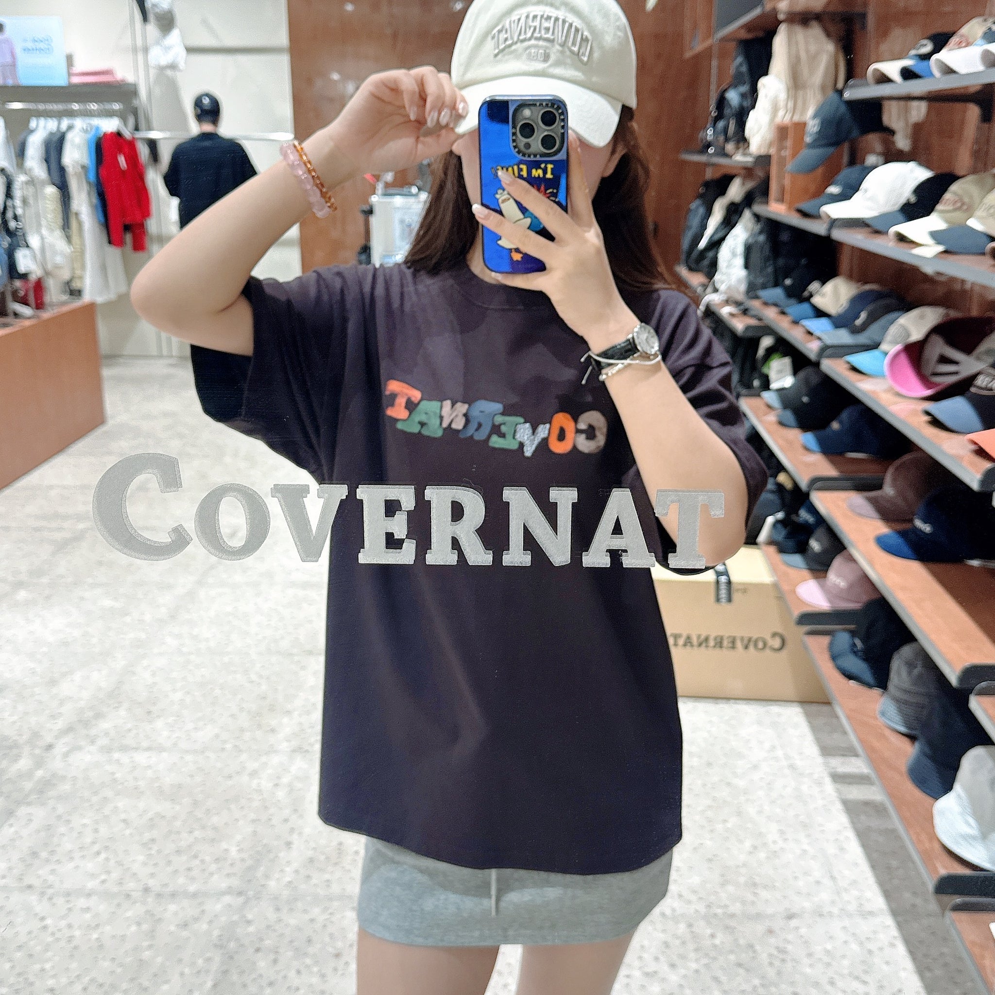 韓國 Covernat Clay Logo Graphic T-Shirt【CO058】