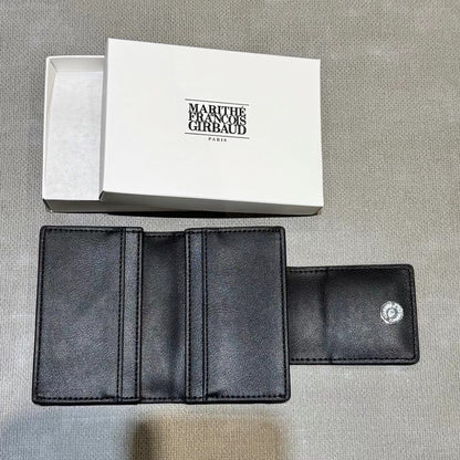 韓國 Marithe Francois Girbaud CLASSIC LOGO STRAP WALLET【MF341】