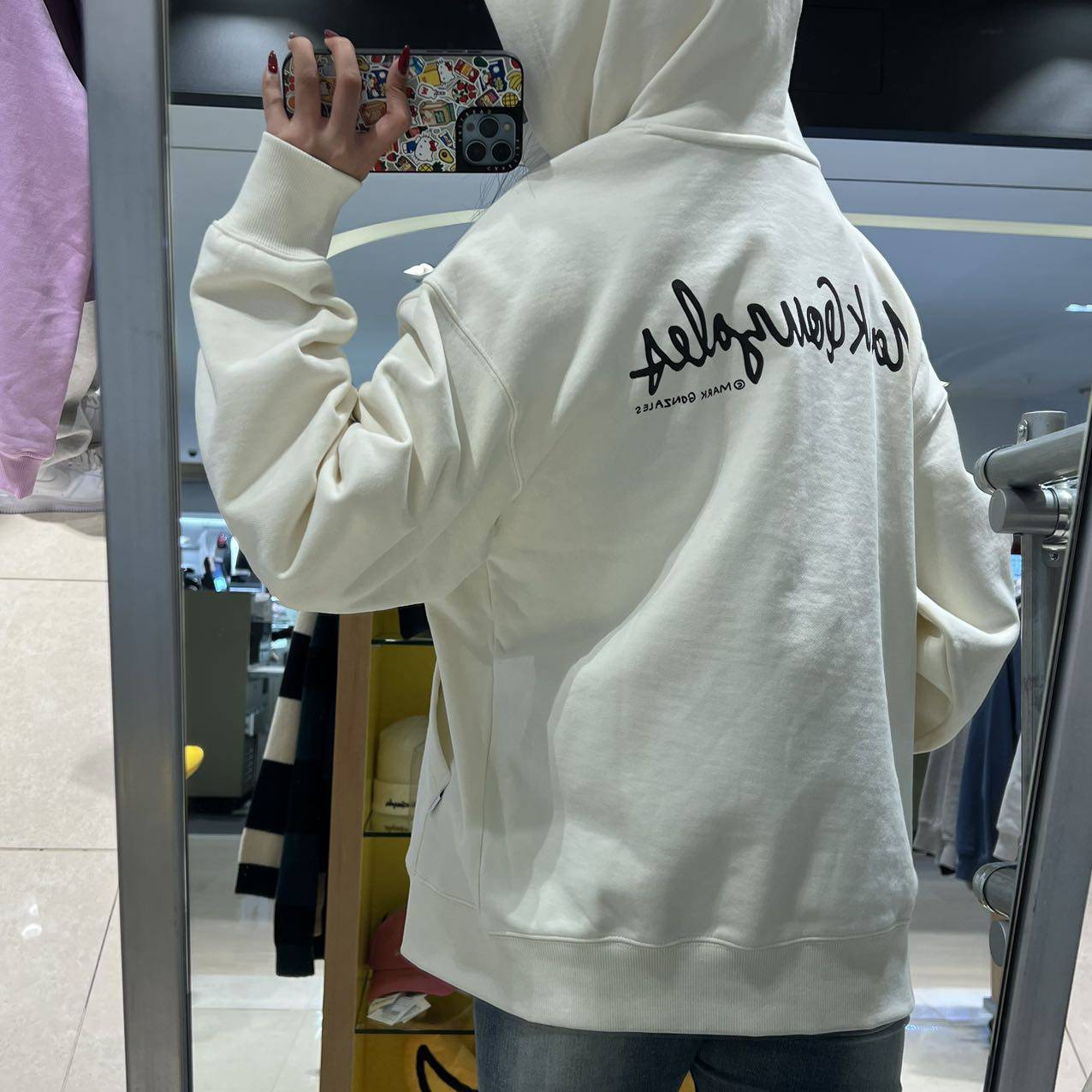 韓國 Mark Gonzales Angel Badge OG Hooded Sweatshirt【MG010】 - STT Mall HK 靚太網購