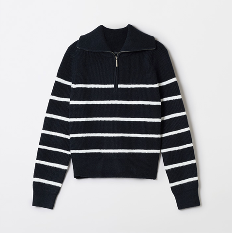 韓國 SPAO Women's Hairy Half-Zip Sweater【SP199】
