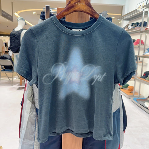 韓國 Phyps Women's Star Spray Short Sleeve T-Shirt【PS021】
