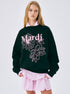 韓國 Mardi Mercredi SWEATSHIRT TRIPLE FLOWER - STT Mall HK 靚太網購