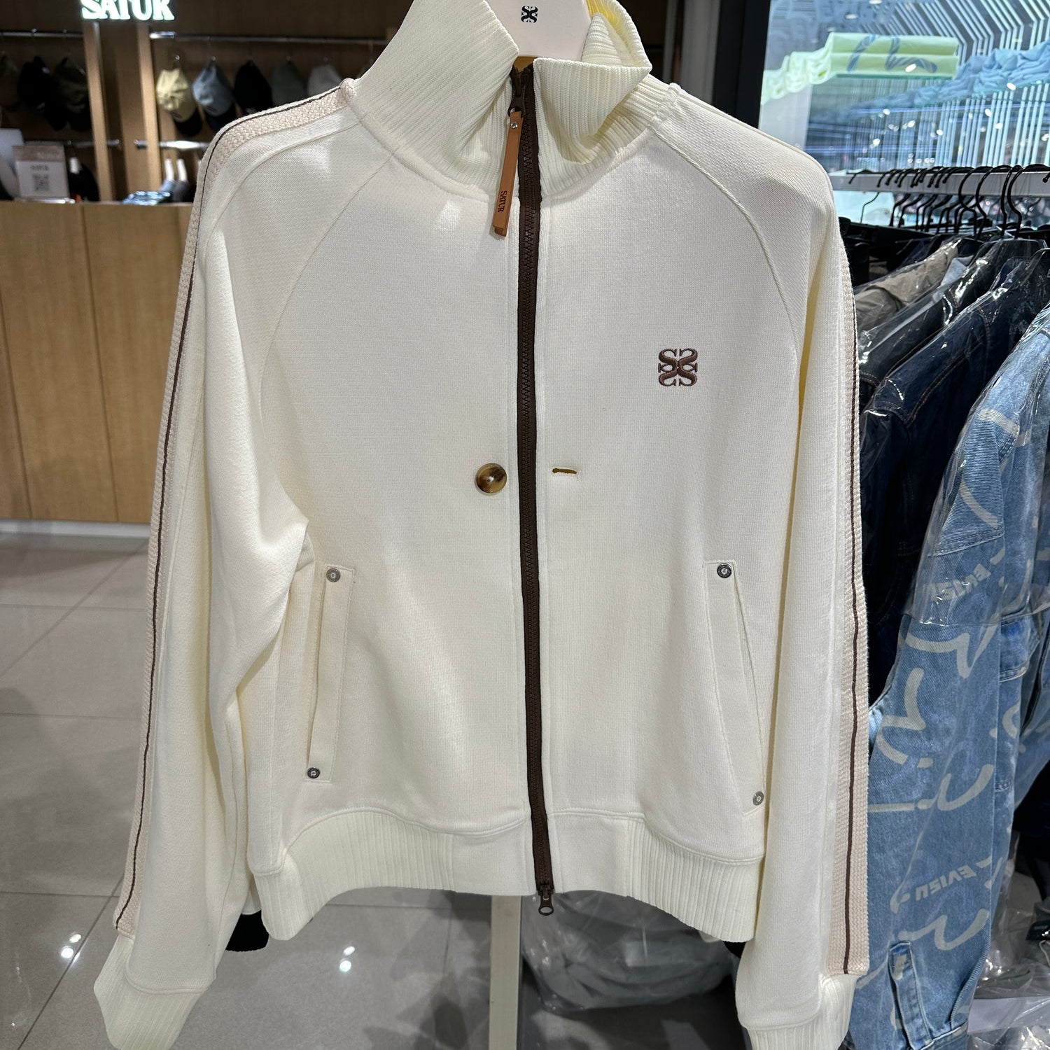 韓國 Satur Lawton All Day Track Zip-up Jacket 【SR052】