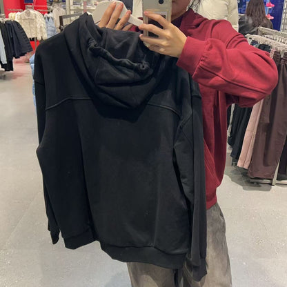 韓國 FILA Unisex Colorblock Logo Hoodie【FA036】