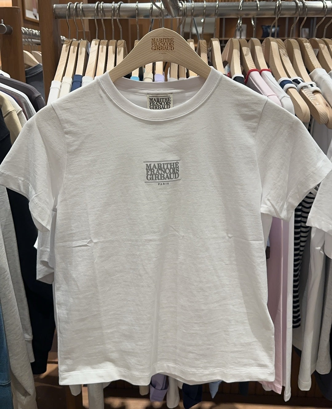 韓國 Marithe Francois Girbaud W Small Classic Logo Tee【MF413】