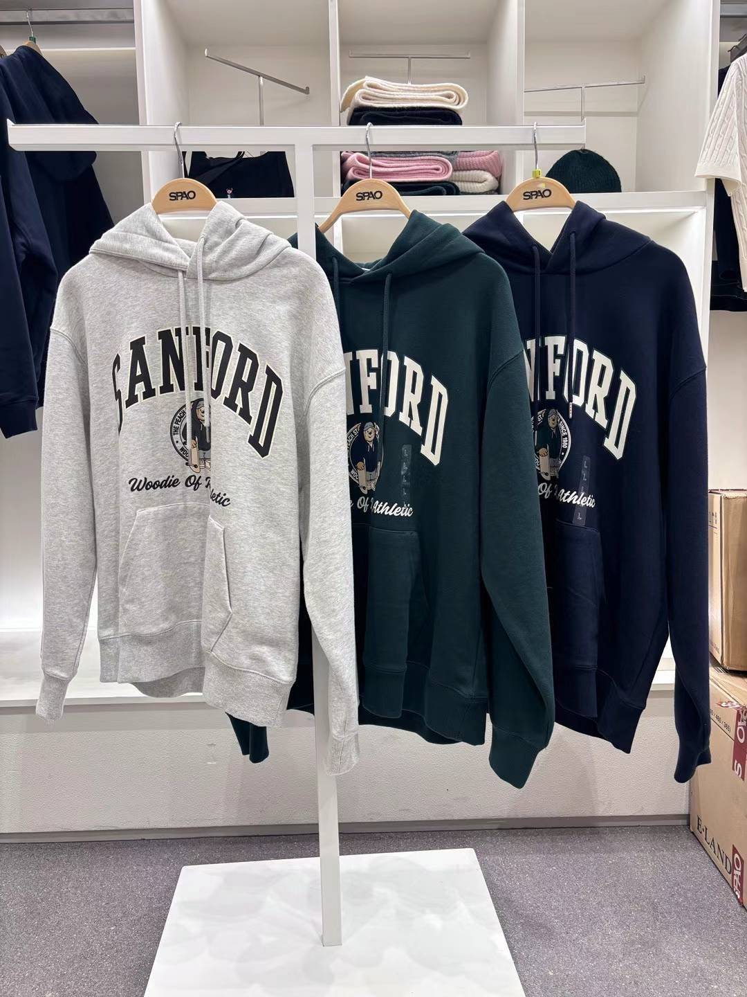 韓國 SPAO SANFORD Hooded Pullover 【SP001】 - STT Mall HK 靚太網購