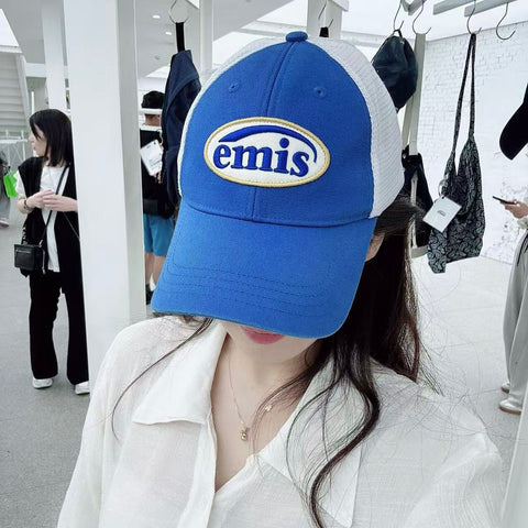 韓國 EMIS Wappen Mesh Ball Cap【ES033】