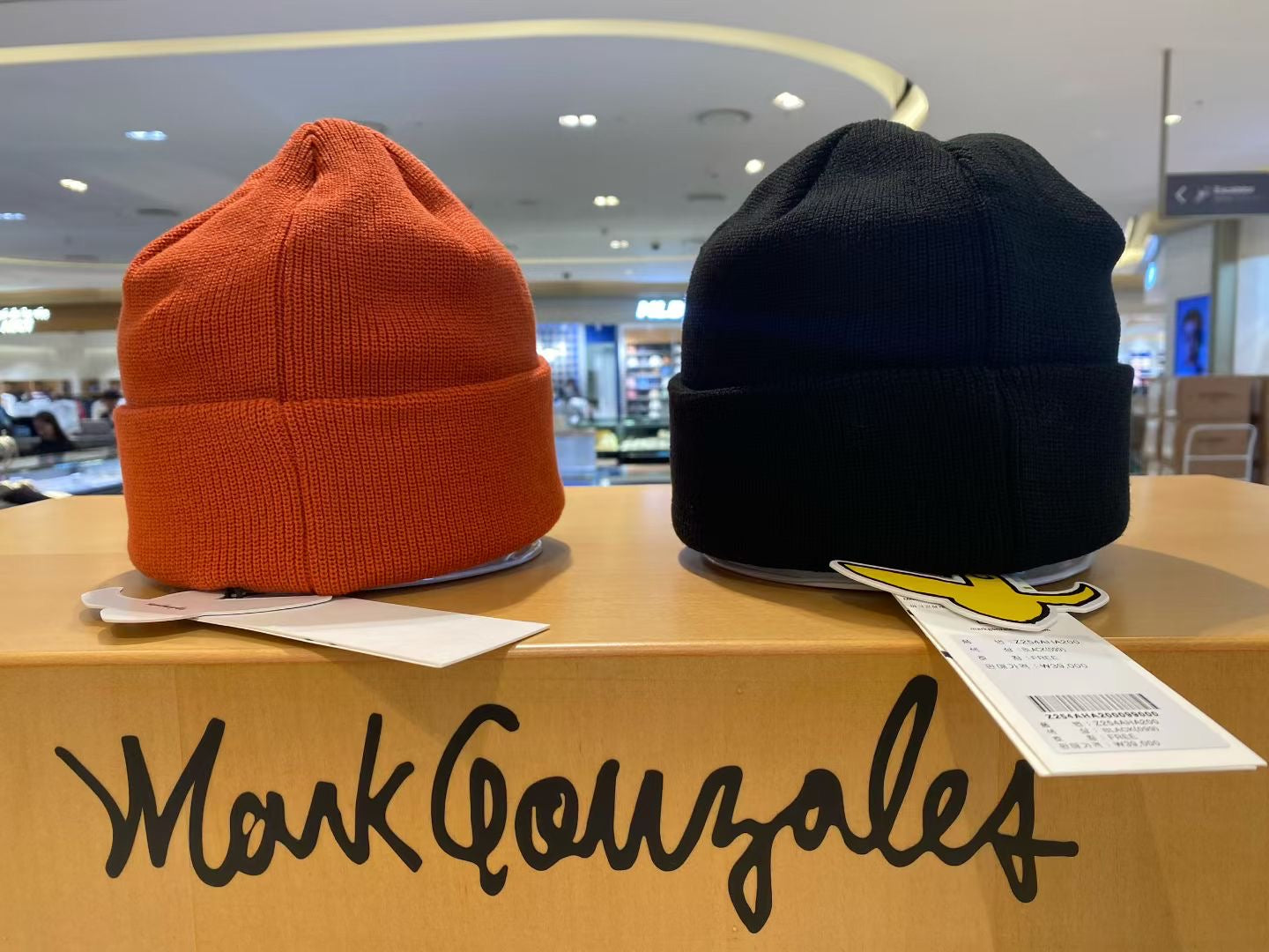 韓國 Mark Gonzales Angel Wappen Short Beanie【MG169】