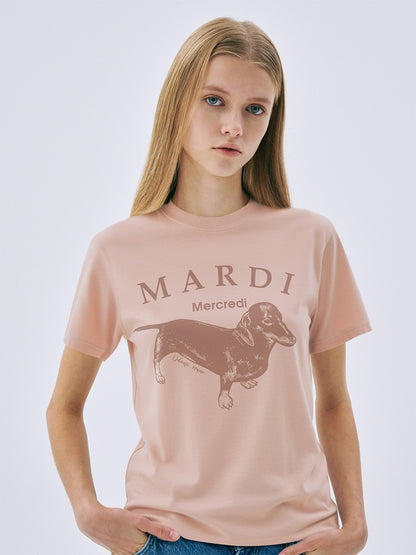 韓國 Mardi Mercredi Slim Tshirt Ddanji Pastel【MM244】