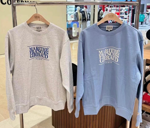 韓國 Marithe Francois Girbaud CLASSIC LOGO SWEATSHIRT【MF287】 - STT Mall HK 靚太網購